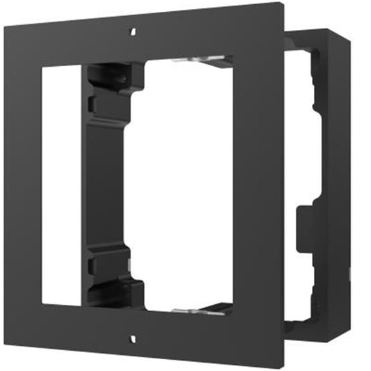 Hikvision Intercom 1 Module Bracket, Black Aluminium, Surface