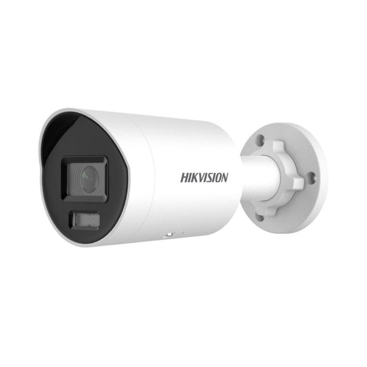 Hikvision 4MP IP Mini Bullet 40m Hybrid (ColorVu+IR), AcuSense & Audio
