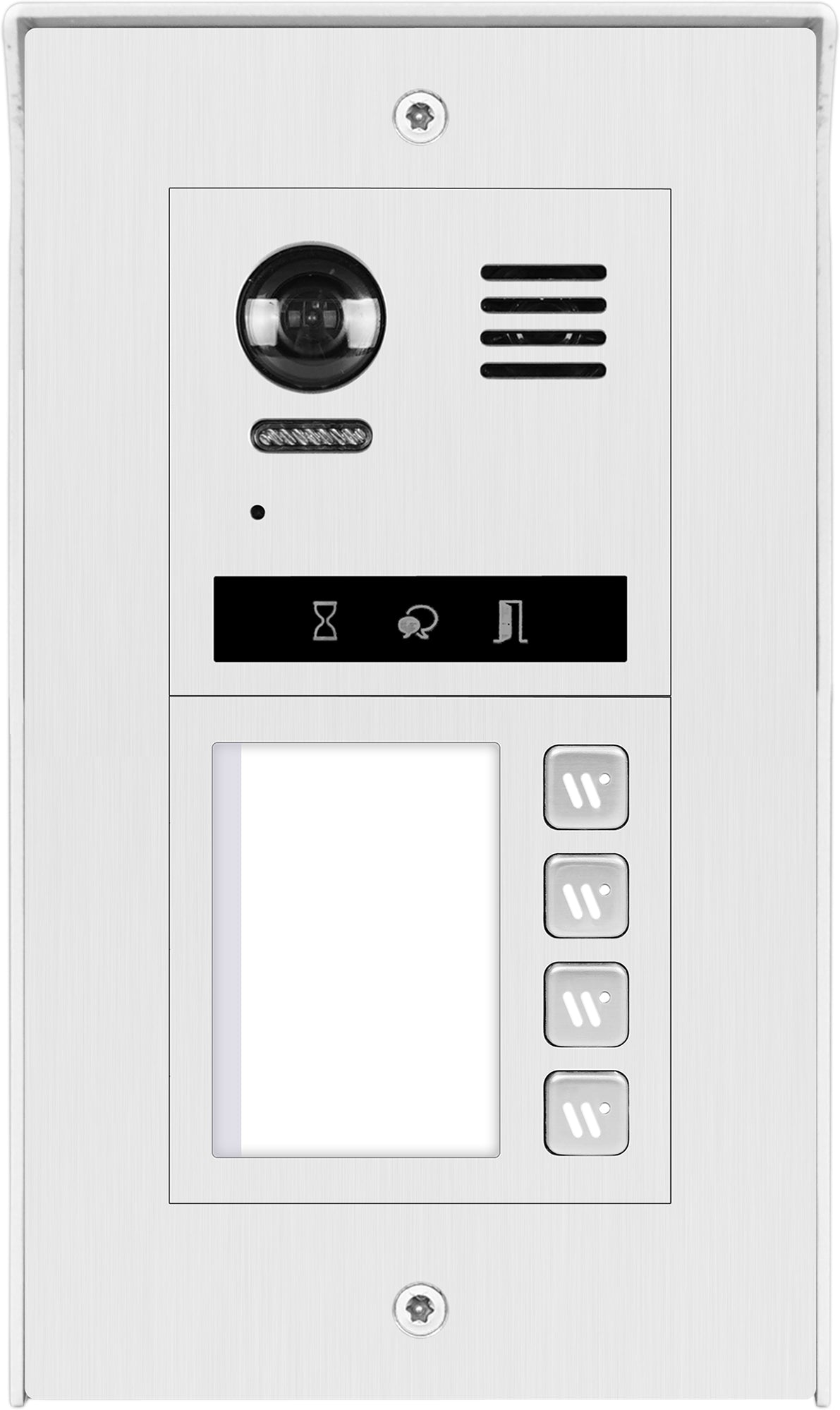 Intercom 90x30 Module Technomate 2-Wire Intercom Camera Module, Stainless Steel
