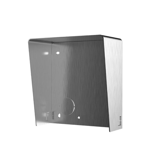 Hikvision Intercom 1 Module Bracket Rain Shield, Stainless Steel, Surface
