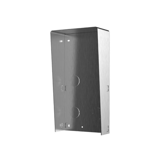 Hikvision Intercom 2 Module Bracket Rain Shield, Stainless Steel, Surface