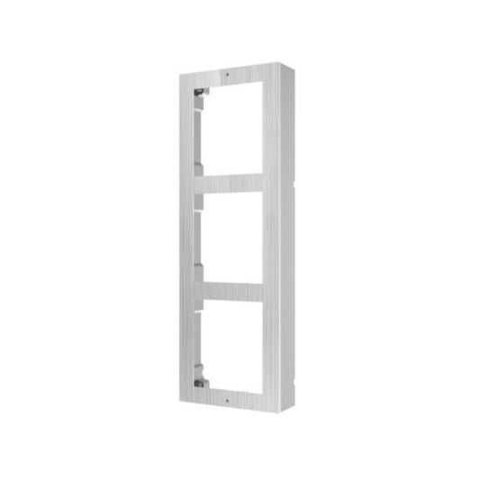 Hikvision Intercom 3 Module Bracket, Stainless Steel, Surface